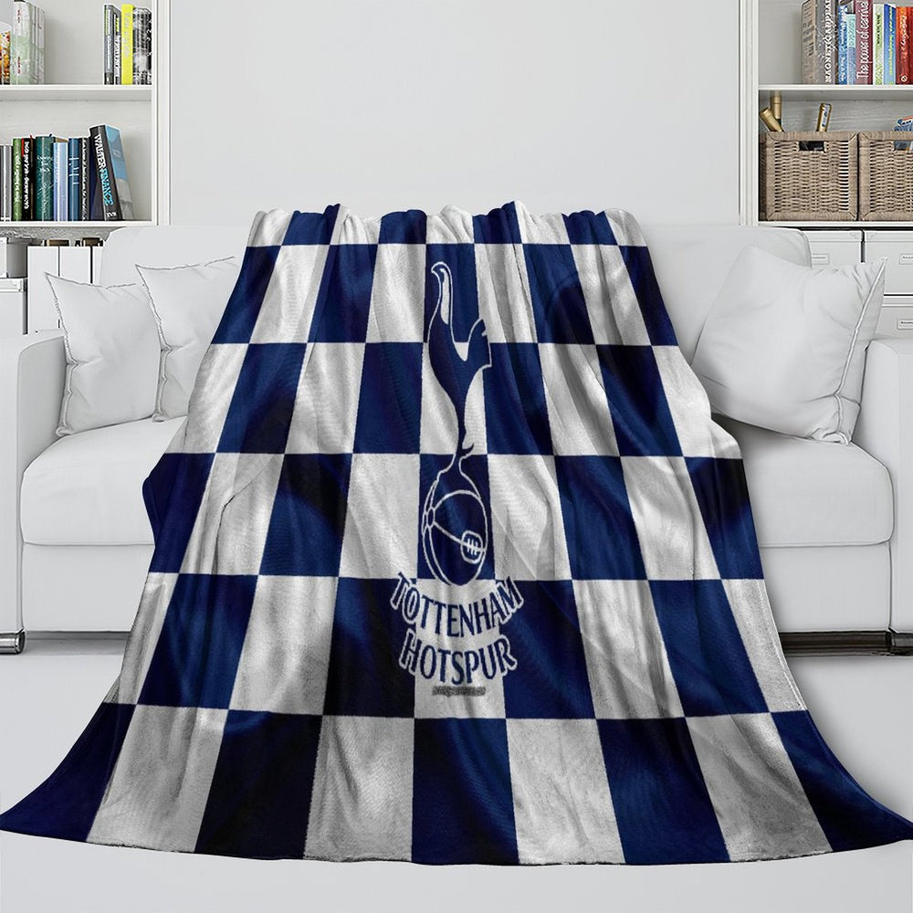 Tottenham Hotspur Blanket Flannel Fleece Throw Room Decoration (Online Order Only)