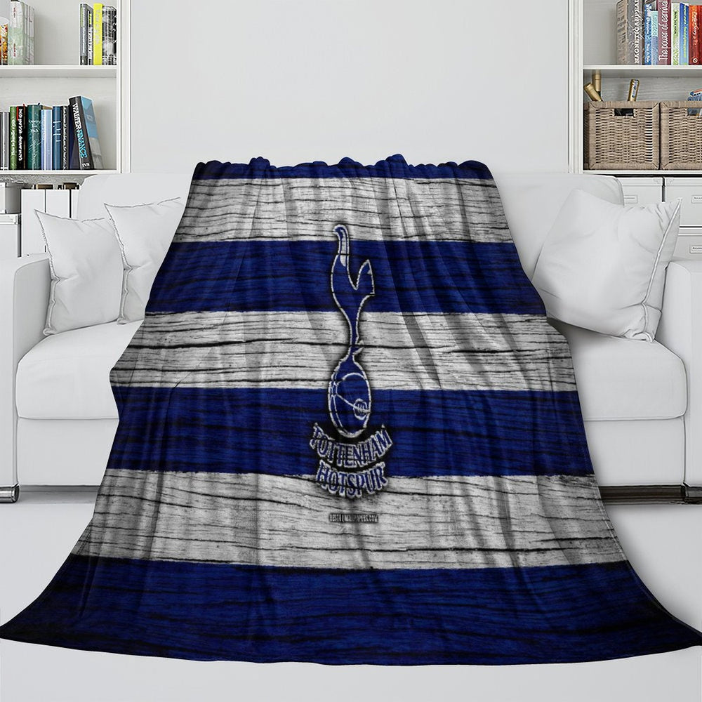 Tottenham Hotspur Blanket Flannel Fleece Throw Room Decoration (Online Order Only)