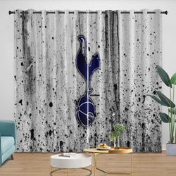 Tottenham Hotspur Curtains Blackout Window Drapes Room Decoration (Online Order Only)