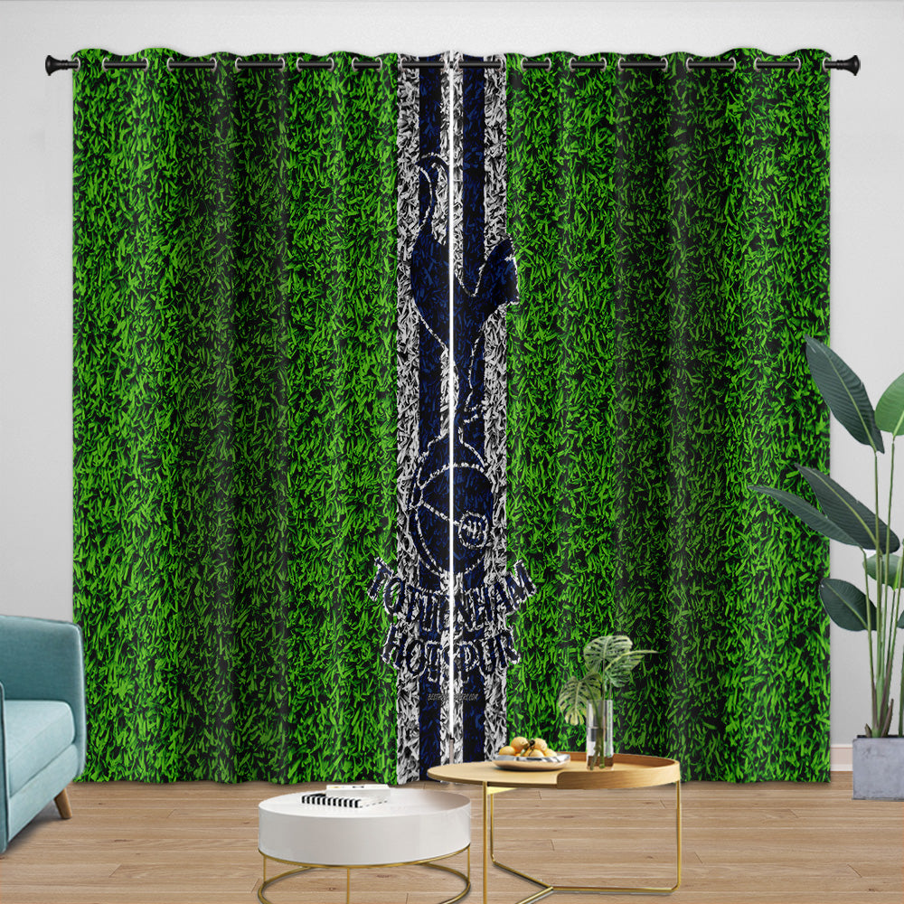 Tottenham Hotspur Curtains Blackout Window Drapes Room Decoration (Online Order Only)