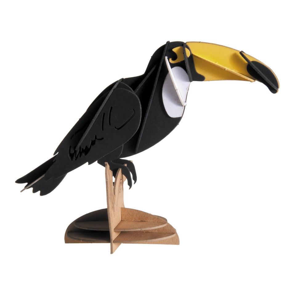 Toucan 3D Cardboard Model Kit Fridolin (ONLINE ORDER ONLY)