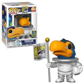 Pop! Vinyl: Funko Originals - Toucan (Astronaut) (White) [Summer Convention] (ONLINE ORDER ONLY)