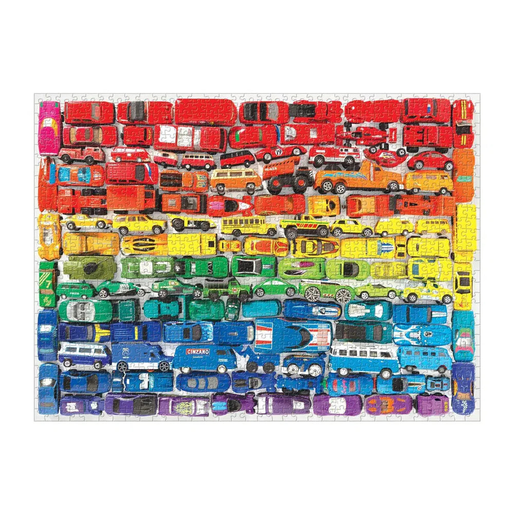 Toy Cars 1000 Piece Jigsaw Puzzle Galison (ONLINE ORDER ONLY)