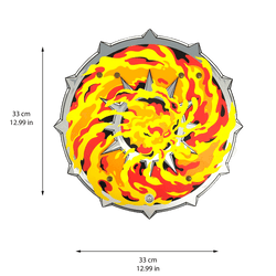 Flame Foam Shield (ONLINE ORDER ONLY)