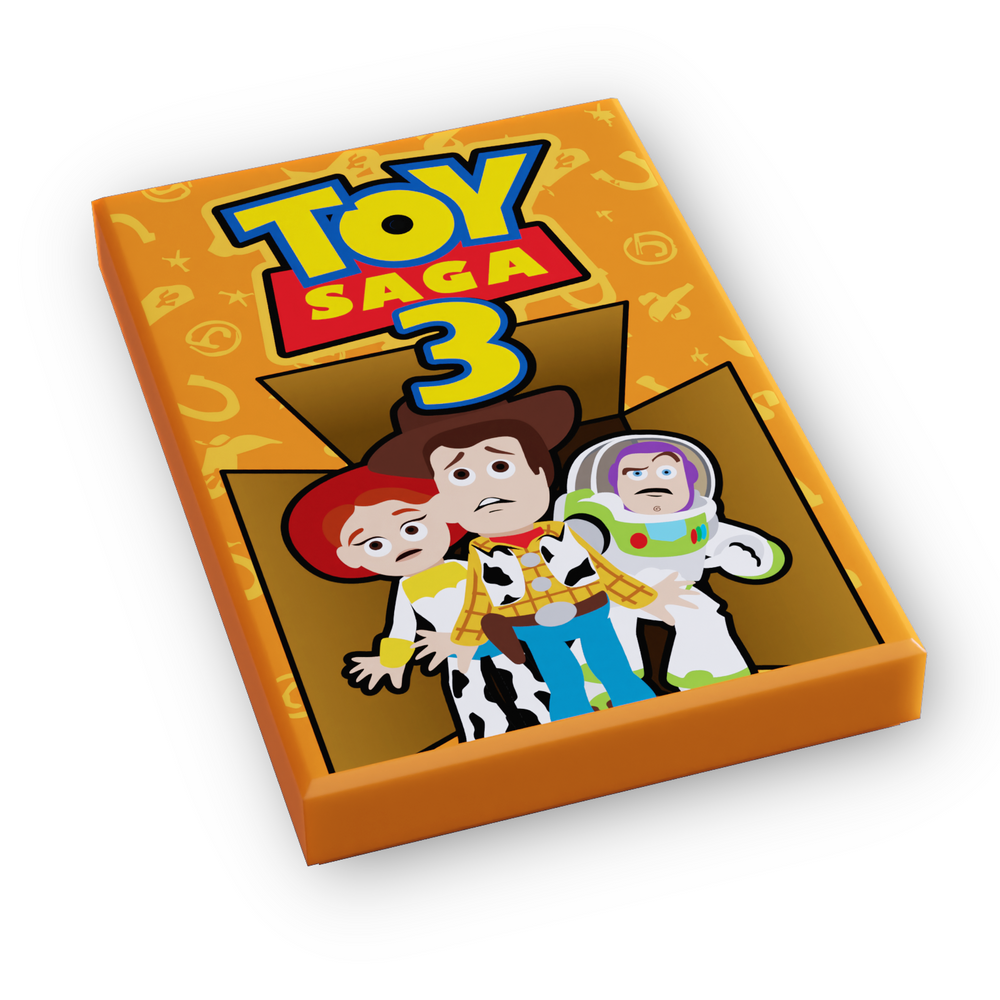 Toy Saga 3 Movie Cover (2x3 Tile) (ONLINE ORDER ONLY)
