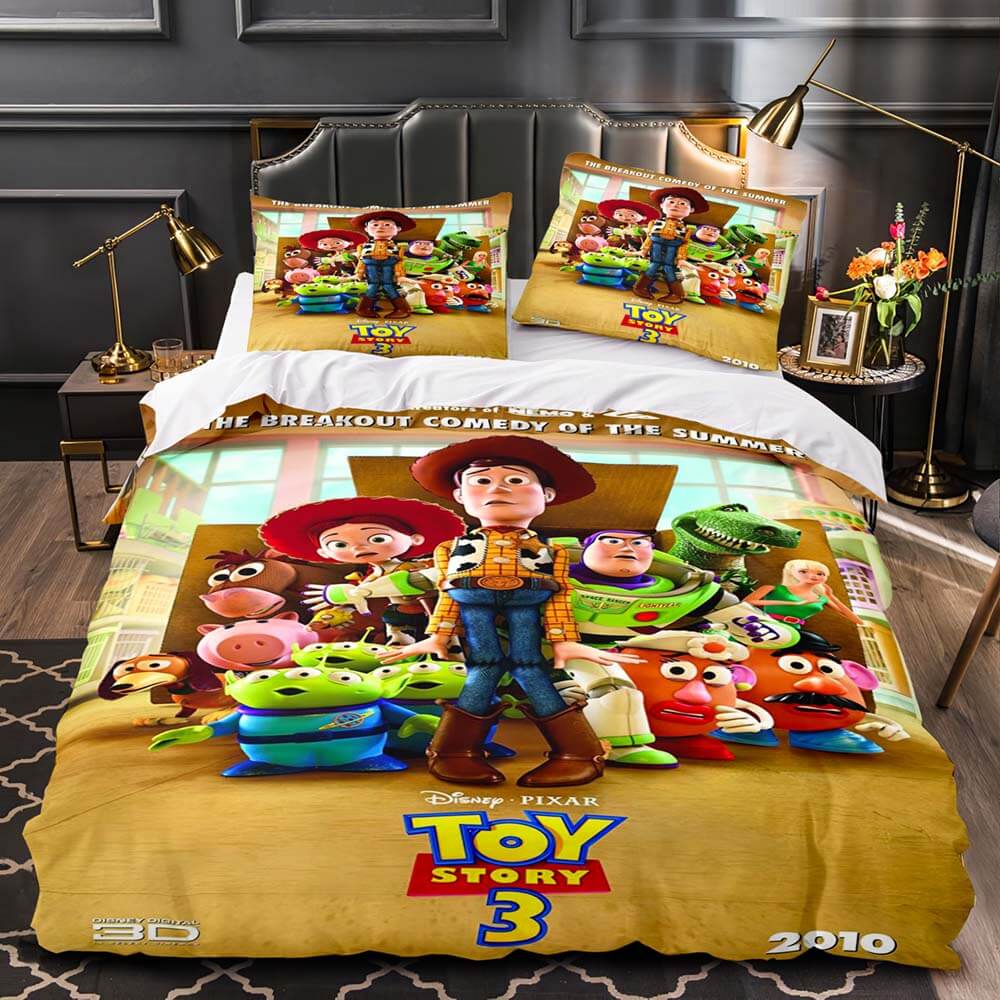 Toy Story Bedding Cosplay Quilt Duvet Covers Decoration Bed (Online Order Only)