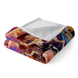 Toy Story Pattern Blanket Flannel Throw Room Decoration (Online Order Only)