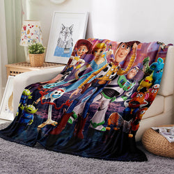 Toy Story Pattern Blanket Flannel Throw Room Decoration (Online Order Only)