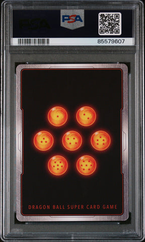 2022 DRAGON BALL SUPER MYTHIC BOOSTER SS3 GOGETA, THWRT/EMP #P-308 - PSA 8 (Online Order Only)