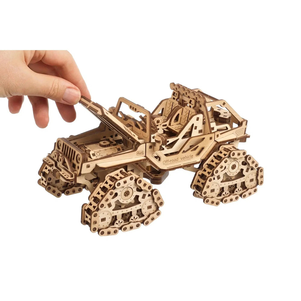 Tracked Off-Road Vehicle 3D Wood Model Kit UGEARS (ONLINE ORDER ONLY)