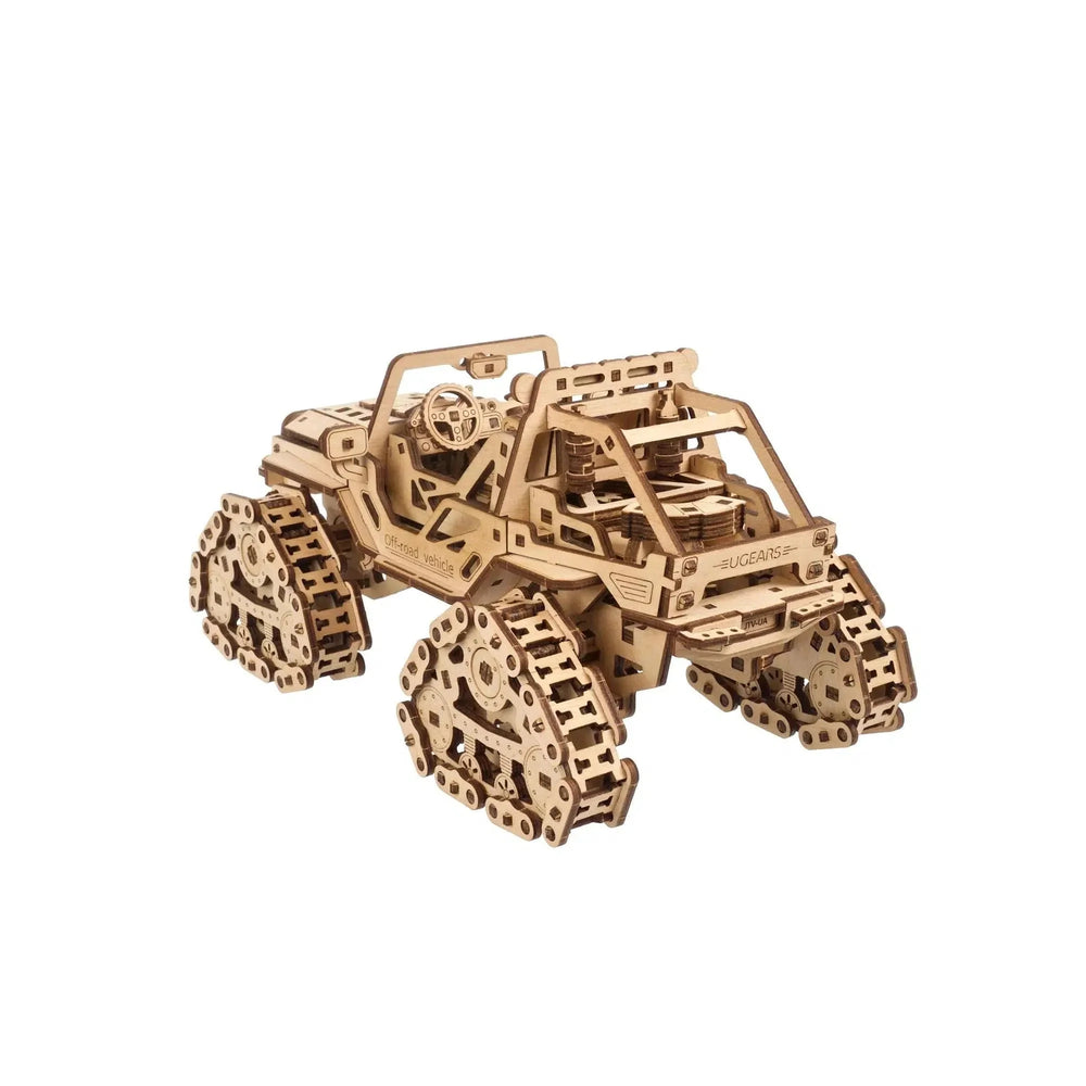 Tracked Off-Road Vehicle 3D Wood Model Kit UGEARS (ONLINE ORDER ONLY)