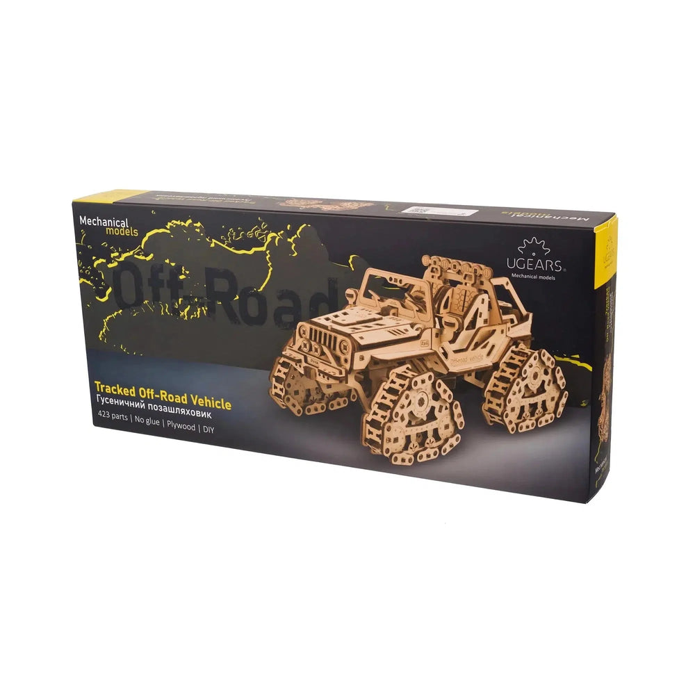 Tracked Off-Road Vehicle 3D Wood Model Kit UGEARS (ONLINE ORDER ONLY)