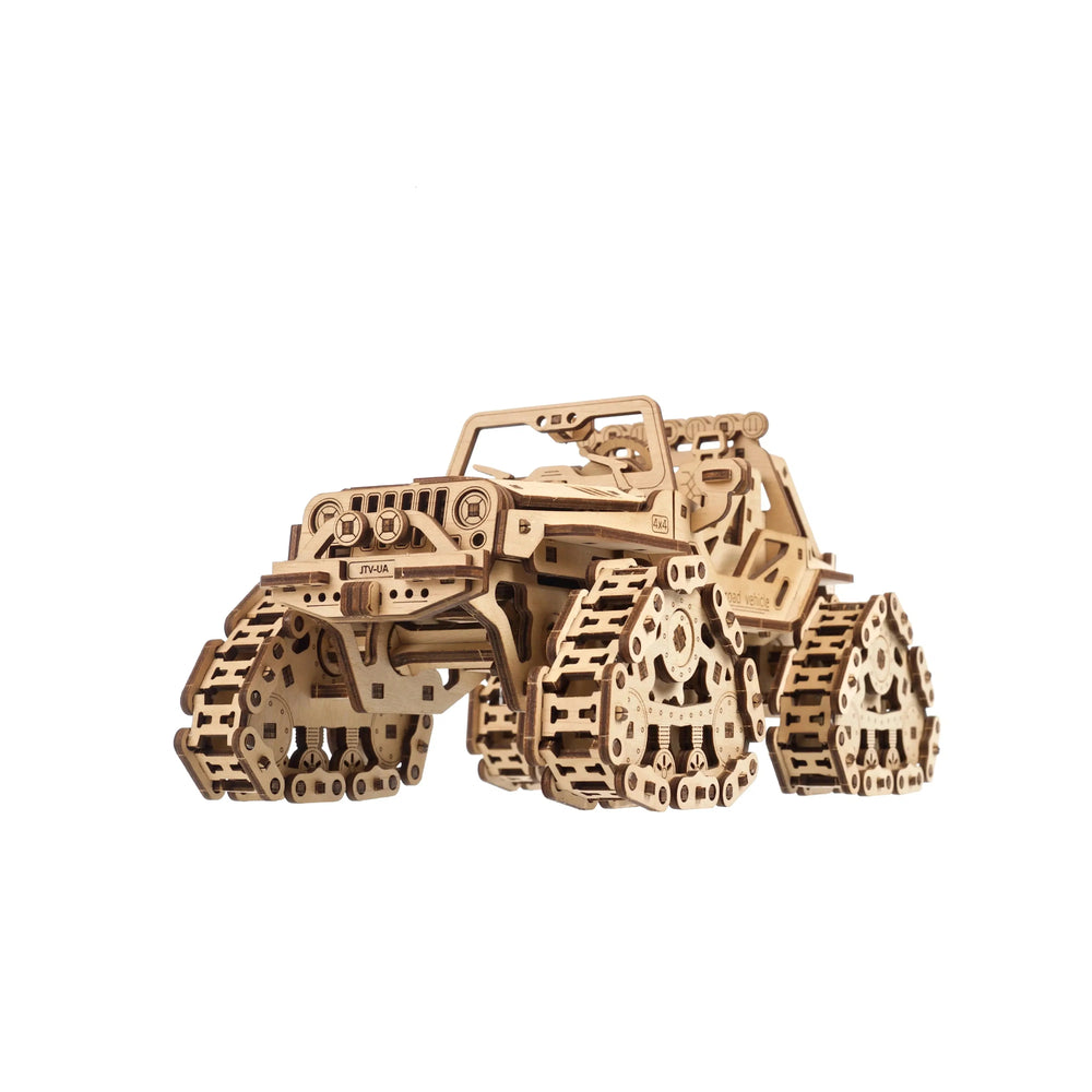 Tracked Off-Road Vehicle 3D Wood Model Kit UGEARS (ONLINE ORDER ONLY)