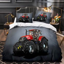 Tractor Pattern Bedding Set Duvet Cover Without Filler (Online Order Only)