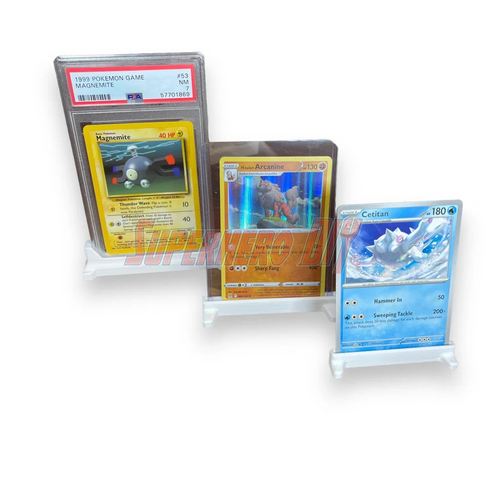 Trading Card Stands | Display your Trading Cards with ease, fits PSA graded, CGC graded or BGS slabs (ONLINE ORDER ONLY)