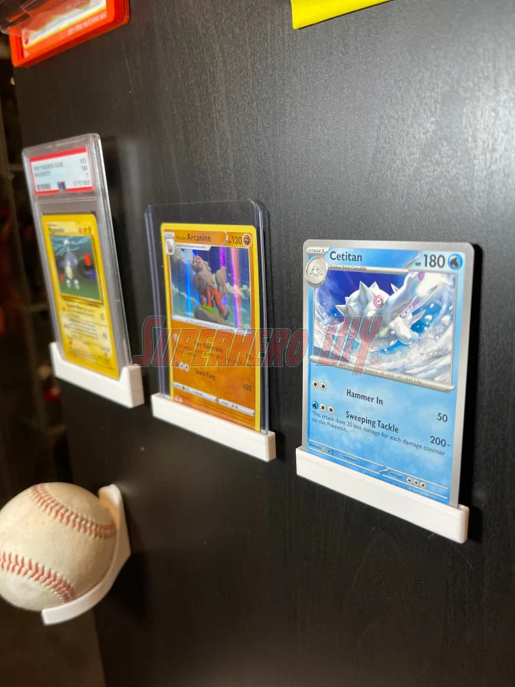 Trading Card Wall Mounts | Display your Trading Cards with ease, fits PSA graded, CGC graded or BGS slabs (ONLINE ORDER ONLY)