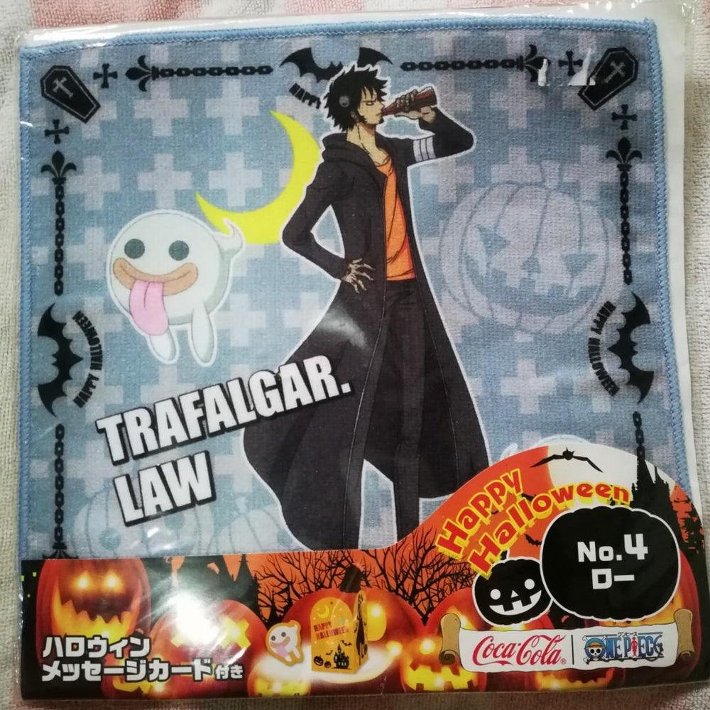 One Piece Character Towel Trafalgar Law Happy Halloween (Coca-Cola)