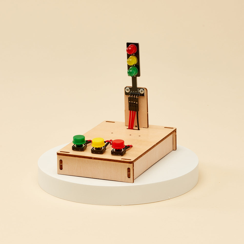 Traffic Lights DIY Kit, Educational STEM Toy (ONLINE ORDER ONLY)