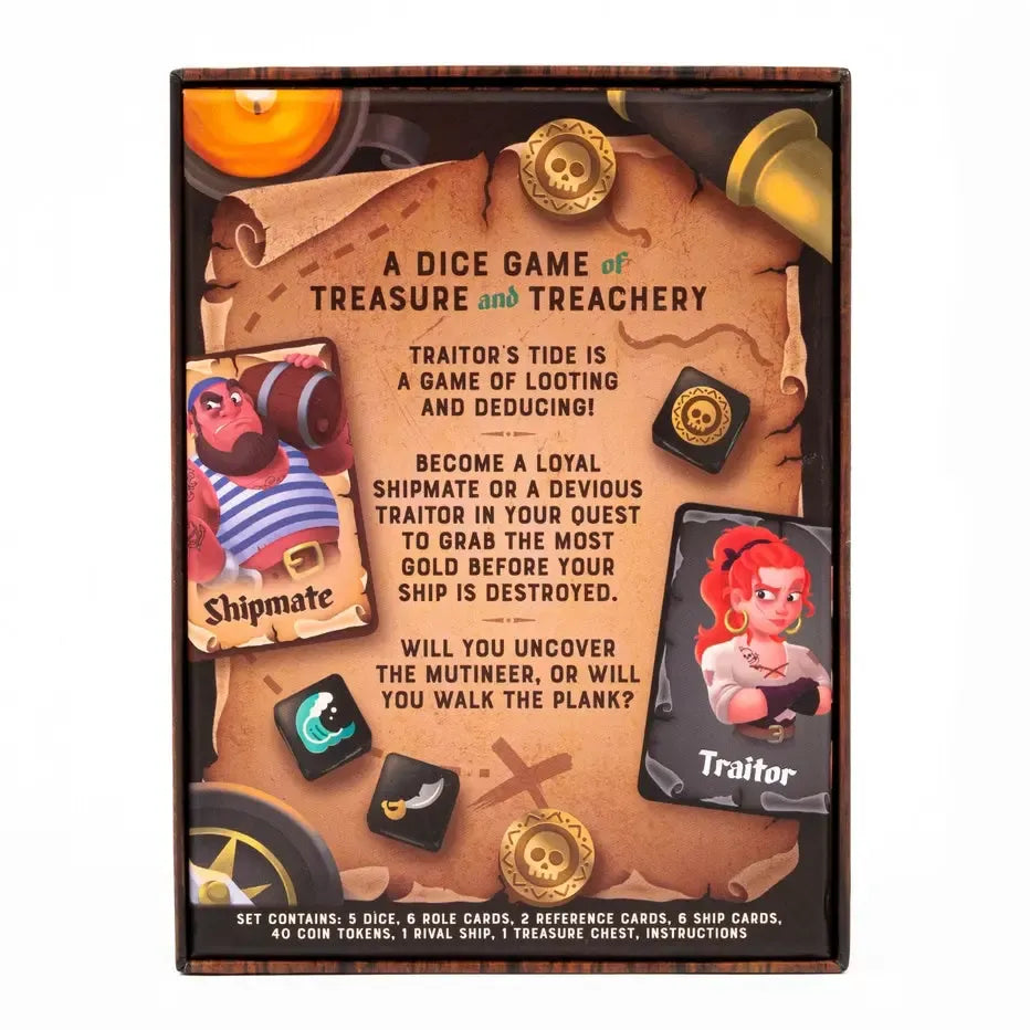 Traitor's Tide - Dice Game of Treasure & Treachery - Professor Puzzle (ONLINE ORDER ONLY)