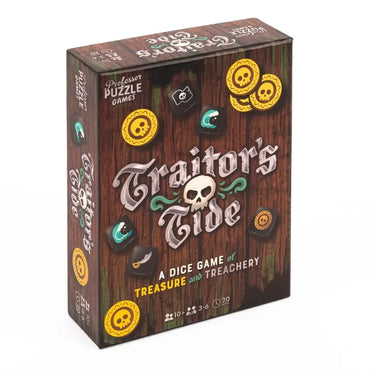 Traitor's Tide - Dice Game of Treasure & Treachery - Professor Puzzle (ONLINE ORDER ONLY)
