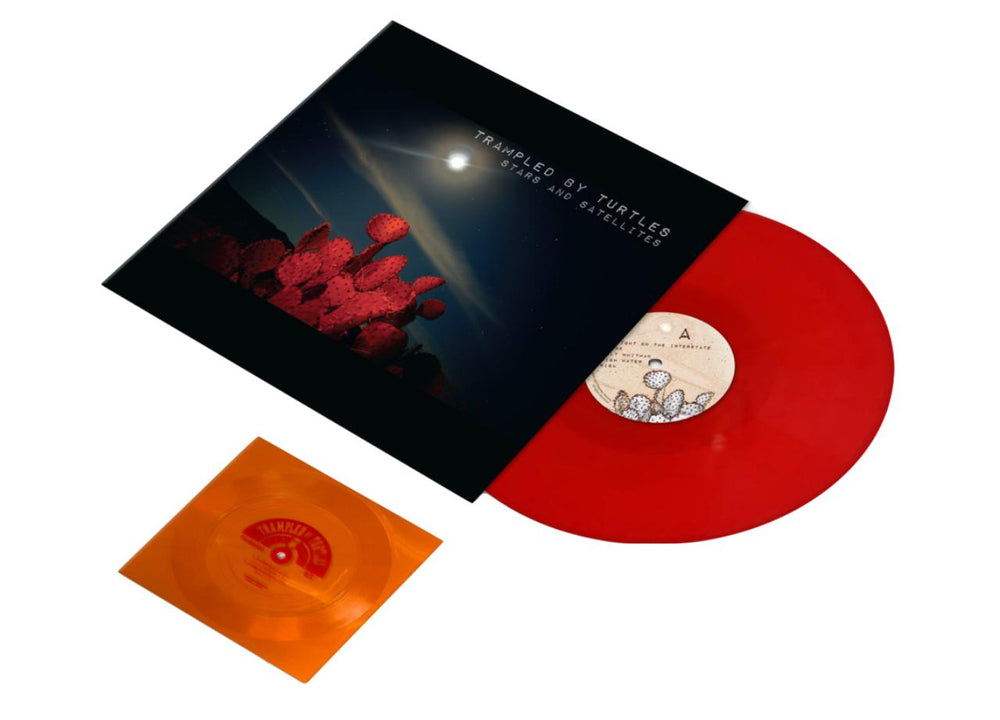 Trampled by Turtles - Stars And Satellites (Limited Edition, Clear Red Vinyl, Anniversary Edition) [Vinyl] (ONLINE ORDER ONLY)