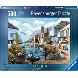 Tranquil Harbour 500 Piece Jigsaw Puzzle Ravensburger