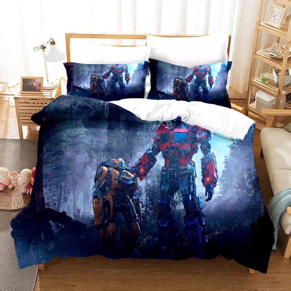 Transformers Bedding Set Kids Quilt Cover Without Filler (Online Order Only)