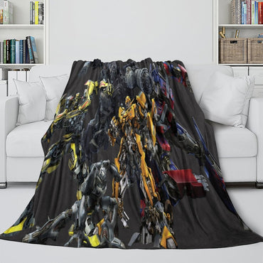 Transformers Blanket Flannel Throw Kids Room Decoration (ONLINE ORDER ONLY)