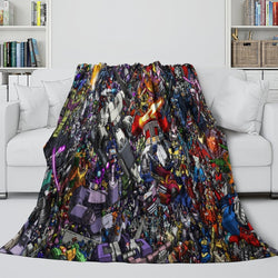 Transformers Blanket Flannel Throw Kids Room Decoration (ONLINE ORDER ONLY)