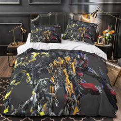 Transformers Duvet Cover Pattern Bedding Set Without Filler (ONLINE ORDER ONLY)