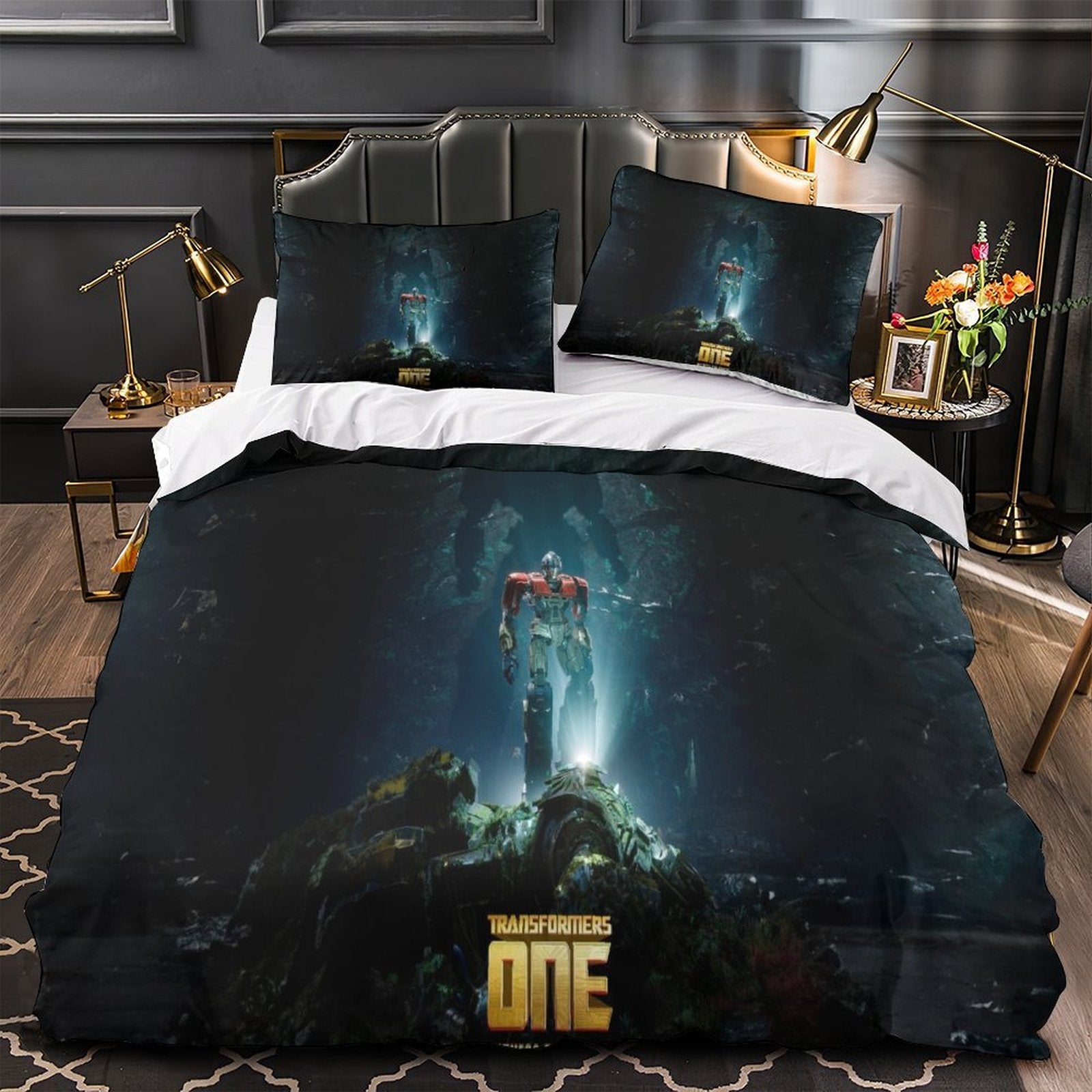 Transformers One Bedding Set Pattern Quilt Cover Without Filler (Online Order Only)