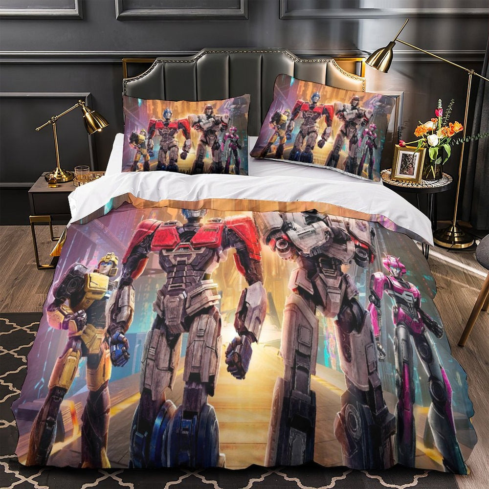 Transformers One Bedding Set Pattern Quilt Cover Without Filler (Online Order Only)