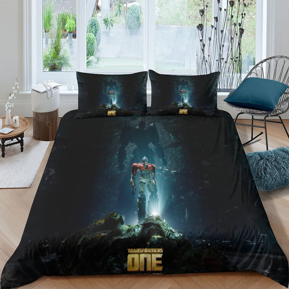 Transformers One Bedding Set Pattern Quilt Cover Without Filler (Online Order Only)