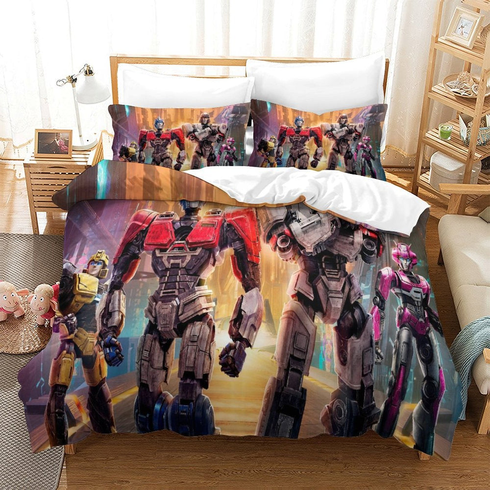 Transformers One Bedding Set Pattern Quilt Cover Without Filler (Online Order Only)