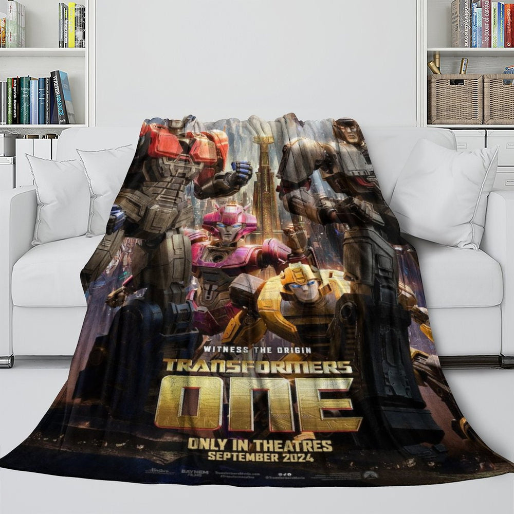 Transformers One Blanket Flannel Fleece Throw Room Decoration (Online Order Only)