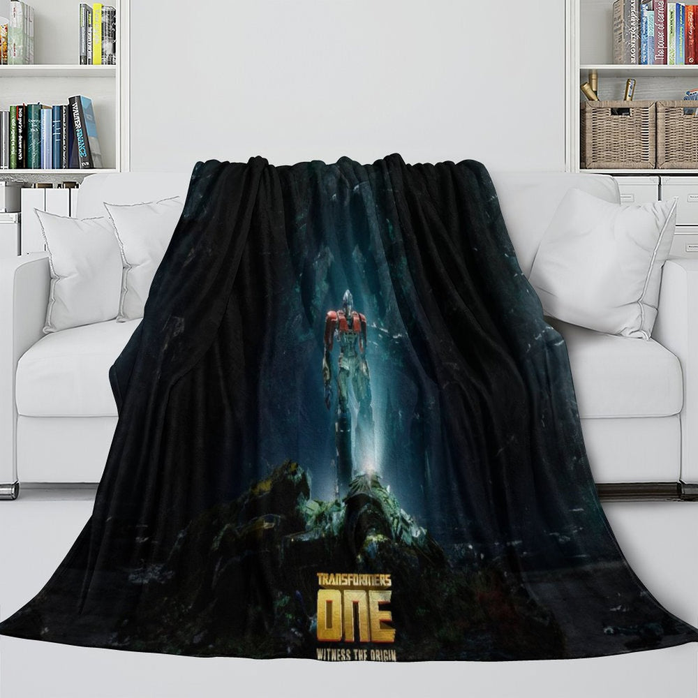 Transformers One Blanket Flannel Fleece Throw Room Decoration (Online Order Only)