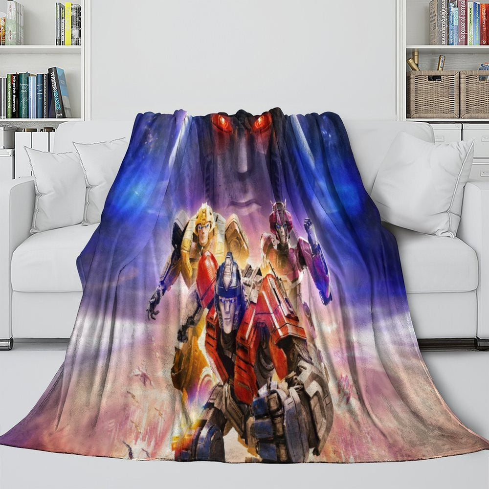 Transformers One Blanket Flannel Throw Kids Room Decoration (ONLINE ORDER ONLY)