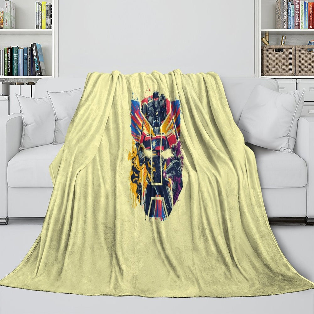 Transformers One Blanket Flannel Throw Kids Room Decoration (ONLINE ORDER ONLY)