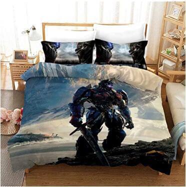 Transformers Optimus Prime Cosplay Bedding Set Quilt Cover (Online Order Only)