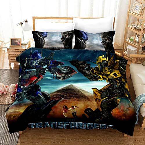 Transformers Optimus Prime Cosplay Bedding Set Quilt Cover (Online Order Only)