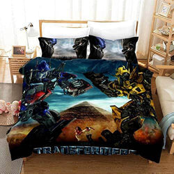 Transformers Optimus Prime Cosplay Bedding Set Quilt Cover (Online Order Only)