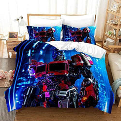 Transformers Optimus Prime Cosplay Bedding Set Quilt Cover (Online Order Only)