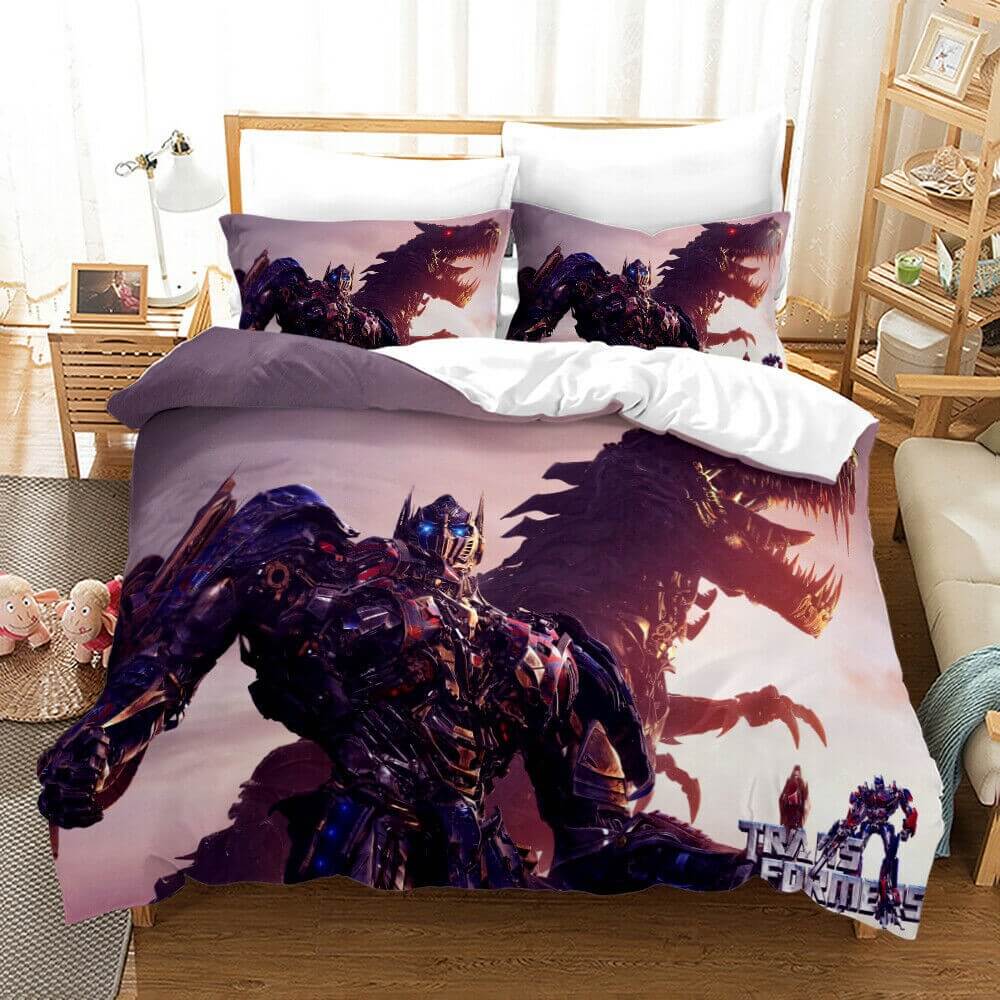 Transformers Bedding Set Pattern Quilt Cover Without Filler (Online Order Only)