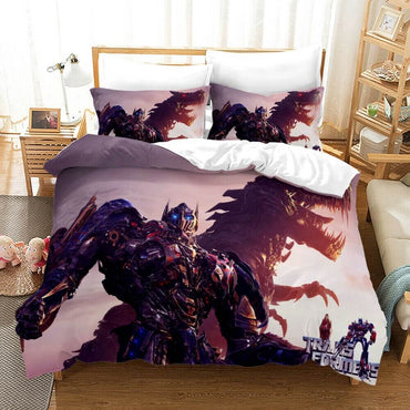 Transformers Bedding Set Pattern Quilt Cover Without Filler (Online Order Only)