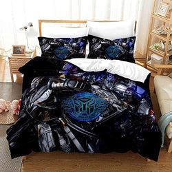 Transformers Optimus Prime Cosplay Bedding Set Quilt Cover (Online Order Only)