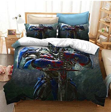 Transformers Optimus Prime Cosplay Bedding Set Quilt Cover (Online Order Only)