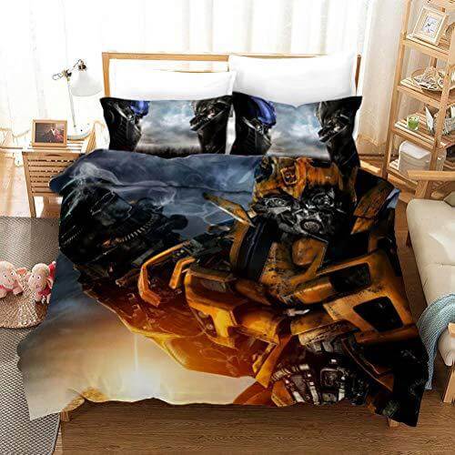 Transformers Optimus Prime Cosplay Bedding Set Quilt Cover (Online Order Only)