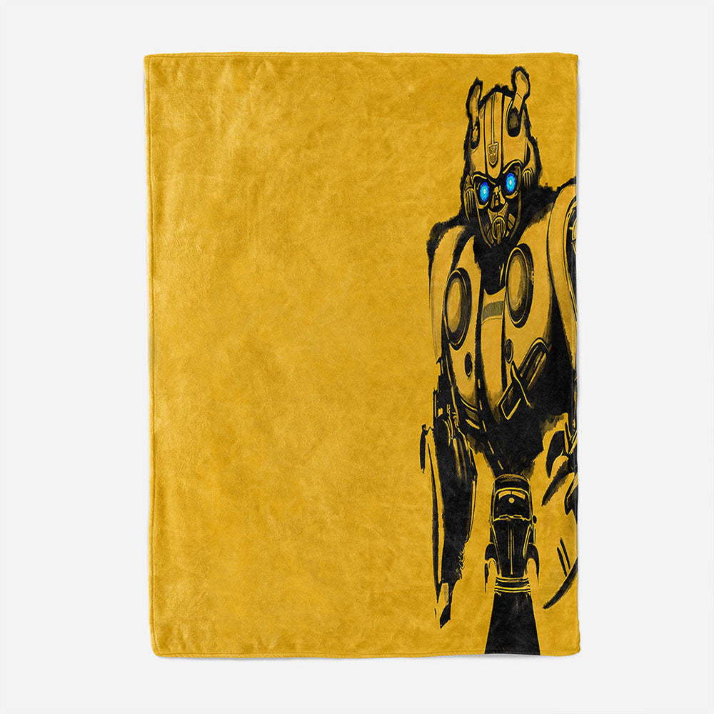 Transformers Pattern Blanket Flannel Throw Room Decoration (Online Order Only)