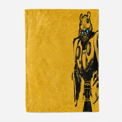 Transformers Pattern Blanket Flannel Throw Room Decoration (Online Order Only)