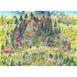 Transylvanian Funky Zoo 1000 Piece Jigsaw Puzzle Heye (ONLINE ORDER ONLY)